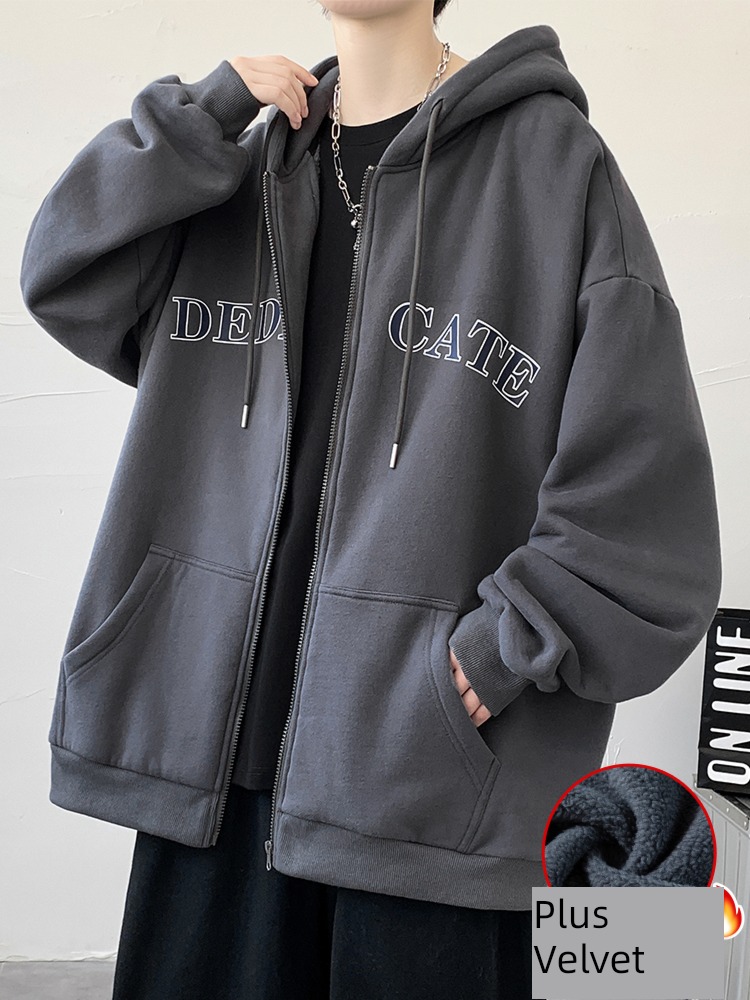Hooded winter motion Jacket Autumn clothes Cardigan Sweater