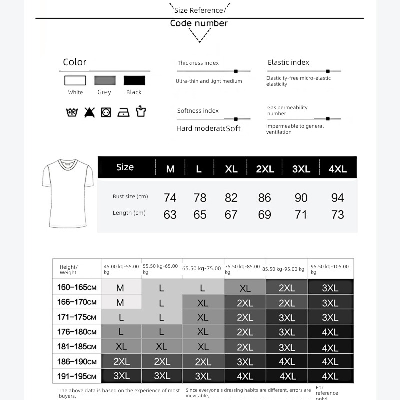 hyz  Middle aged and elderly pure cotton Undershirt Short sleeve T-shirt