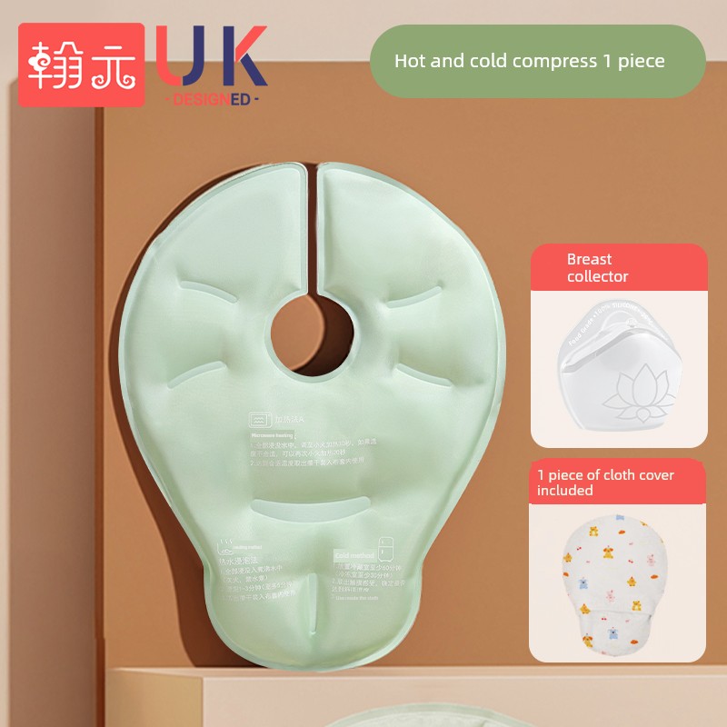 Breast Hot and Cold Compress Pads for Breast Engorgement, Breast Massage, Breast Cold Compress Patch, Postpartum Ice Pack for Unblocking Ducts — 3
