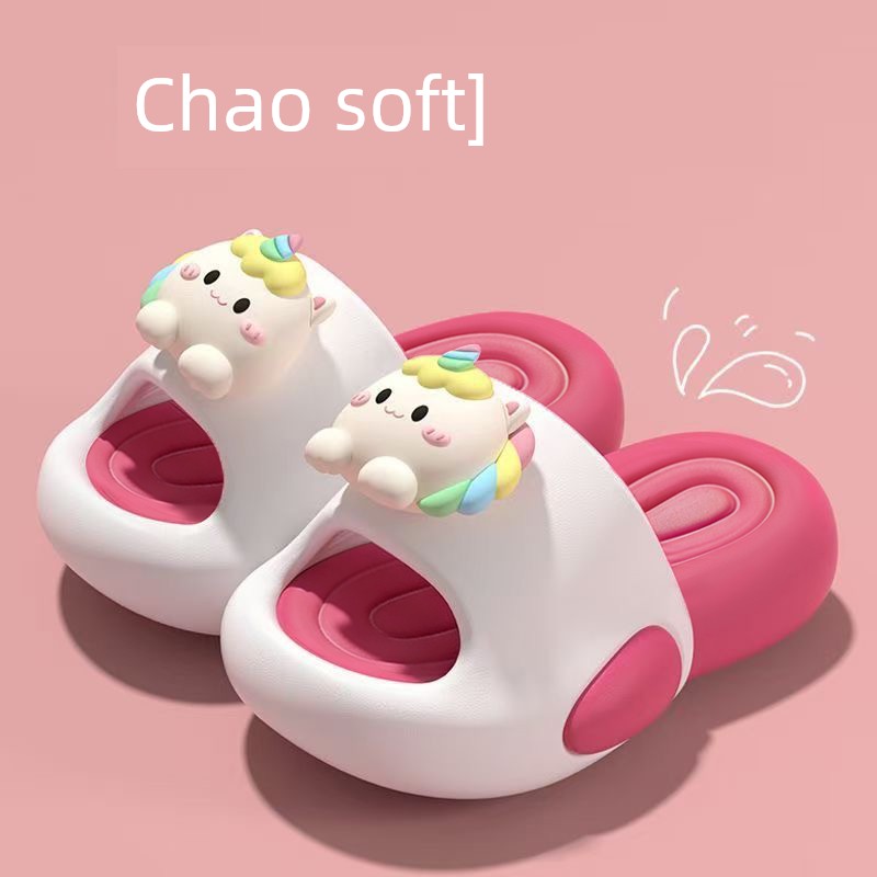 Children's Slippers for Girls 2026 New Summer Outdoor Non-Slip Soft-Soled Bath Indoor Home Boys' Slippers — 2