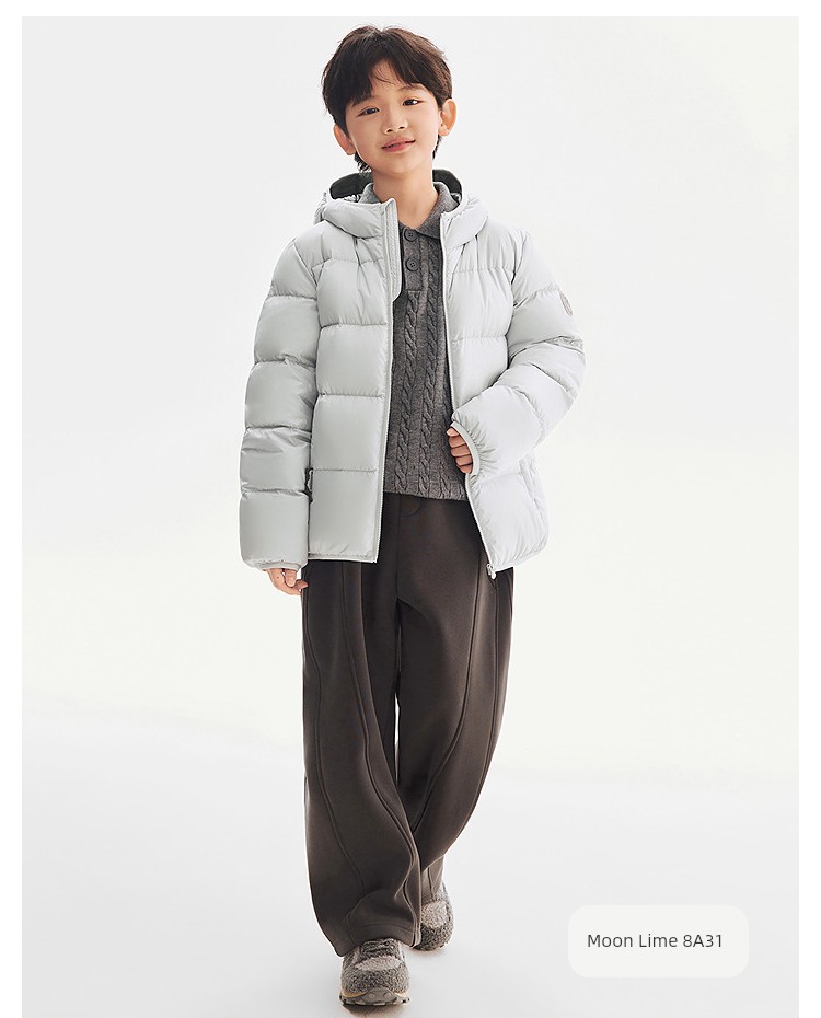 【Energetic Little Puff】Bosideng Children's down Jacket for Boys, Four-Proof down Jacket, New Duck down Coat for Boys — 35