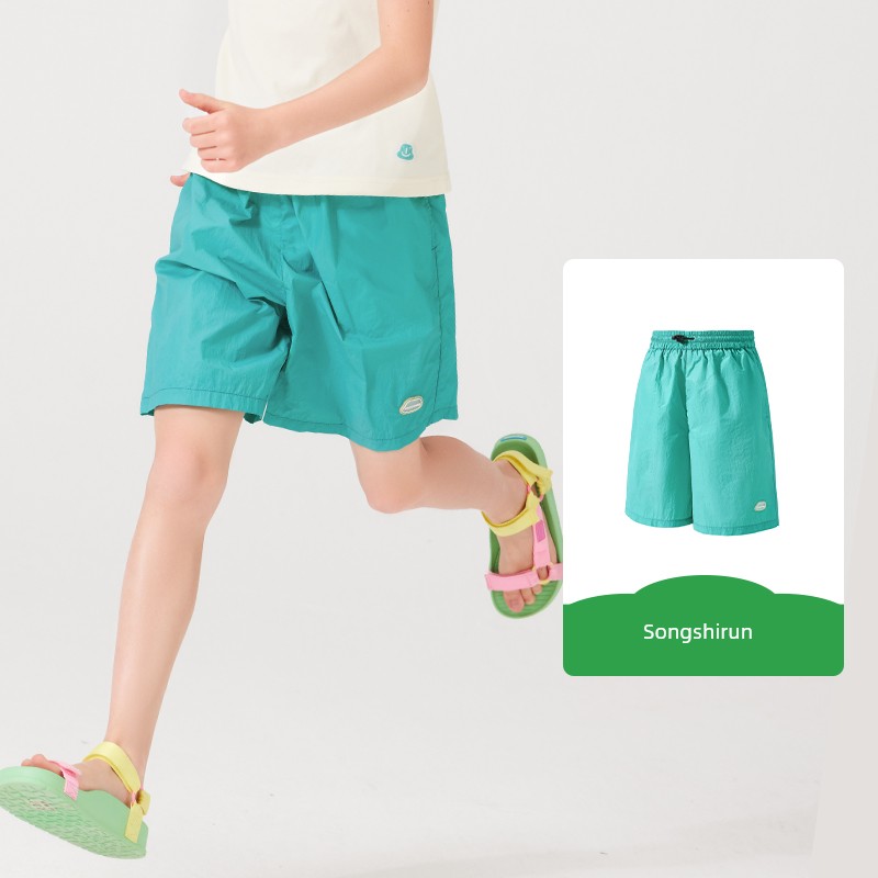 Kk Tree Kidsren's Quick-Drying Shorts for Playing in the Water, Sun Protection Five-Point Pants for Boys and Girls, Lightweight Sports Outer Pants, New — 8