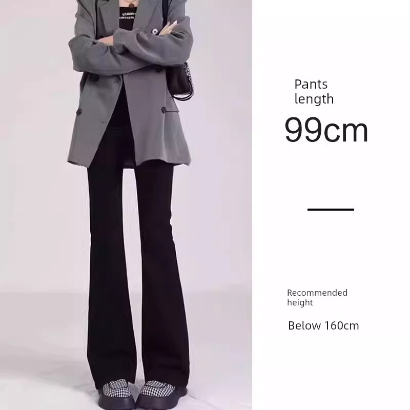 Maternity Pants for Spring and Autumn, Flared Pants for Outdoor Wear, 2026 New Style, Petite Size, Non-Tightening on the Belly, Belly Support, — 3