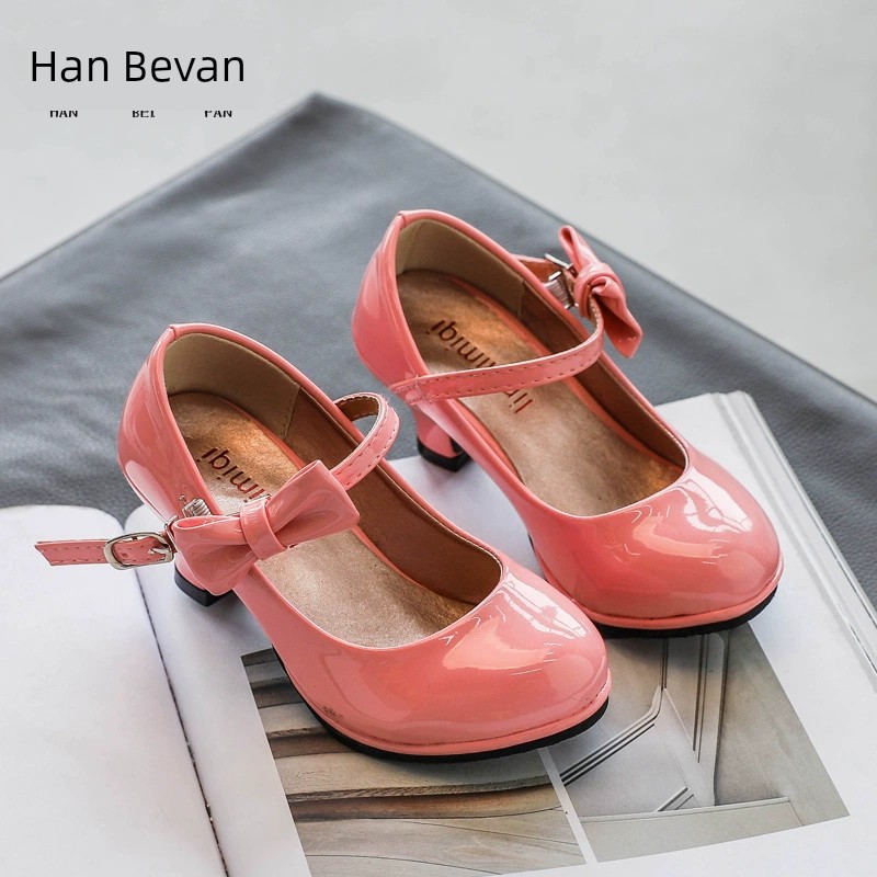 Girl Pink Catwalk Kids High Heels — 2
