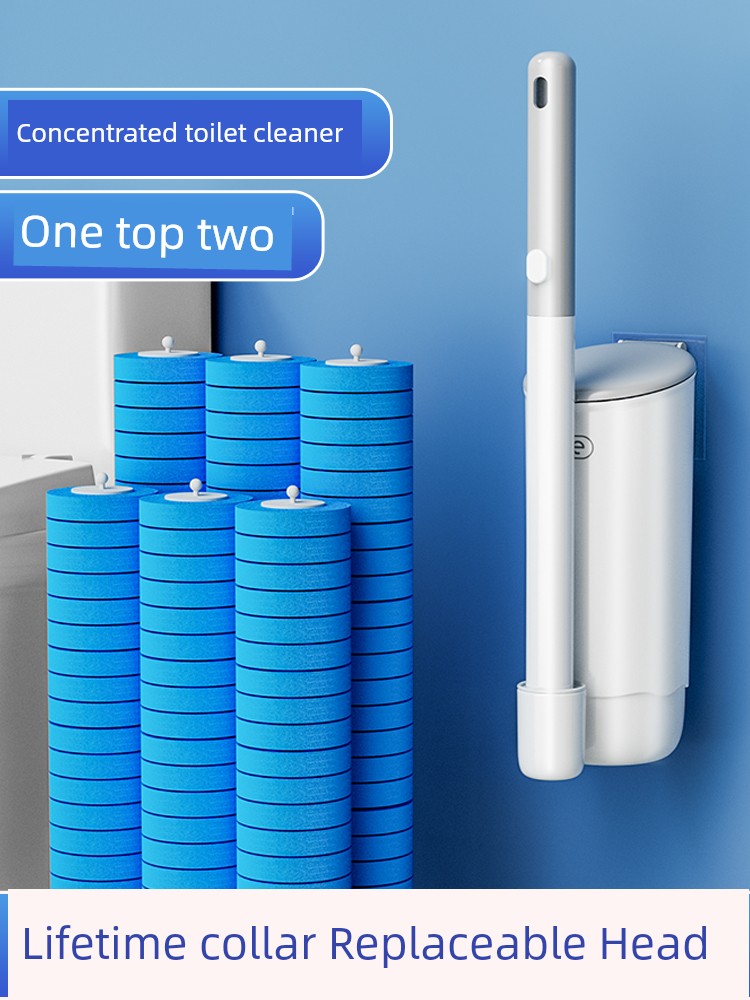 马桶刷家用无死角一次性2025新款壁挂卫生间专用洗厕所刷子套装