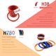 Imported Hellet KDAS combined oil seal hydraulic cylinder Ste HALLITE piston rod dustproof O-type sealing ring