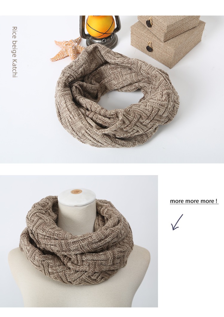 winter Condom female Versatile thickening black Knitting wool