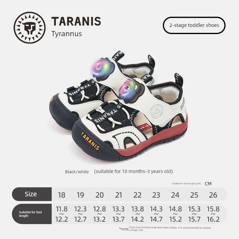 Tyrannis Summer New Cute Claw Series Toddler Sandals for Boys, Anti-Kick Functional Shoes, Breathable Girls' Shoes — 4