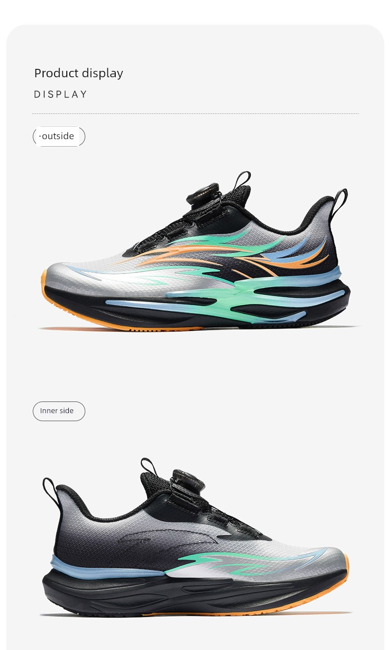Red Flame | Anta Running Shoes 2026 Autumn New Sports Shoes Children's Shoes Boys and Girls Running Shoes Trendy and Cool for Teenagers — 28