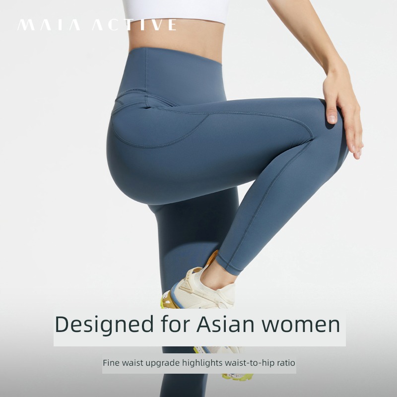 LG101 The abdomen Buttock lifting Tight trousers 9 points honey peach