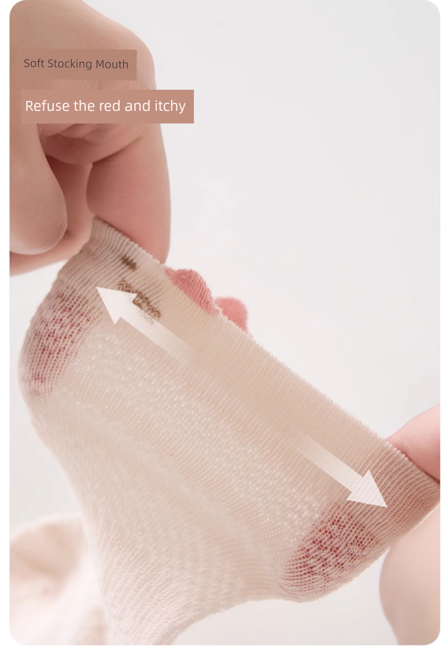 Tongtai Baby Socks Spring and Summer Thin Baby Wide Mouth Not Tight Mesh Long Socks Kids Wide Mouth Tube Socks 3 Pairs — 14