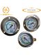 Injection molding machine pressure gauge Axial shock-resistant N60ZT 400KG 250KG hydraulic press hydraulic gauge