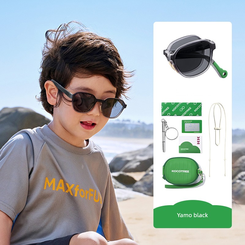 Foldable Sunscreen for Boys Baby Girl Polarized Sunglasses — 1
