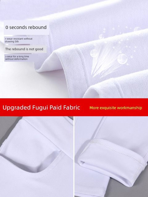 New white spring and summer leggings for women in 2025 wear eight-point small thin tight small feet elastic pants
