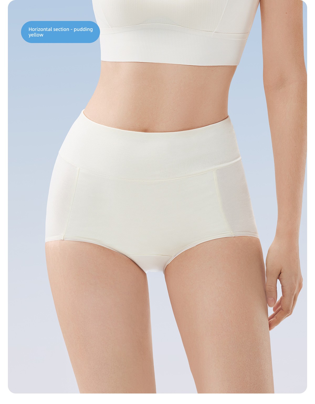 Jq Jingqi Postpartum High-Waisted Cotton Panties, Non-Abrasive, Extended Crotch, Tummy Control, Specially Designed for Cesarean Section during the — 30