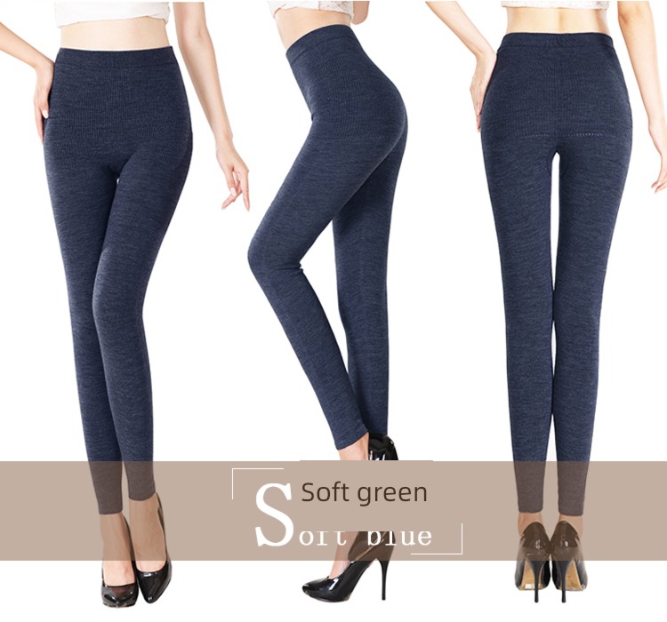 Wool pants female Thin money Lay a foundation Interpenetrating Cashmere pants External type Warm pants Woolen trousers Self-cultivation spring and autumn winter seamless