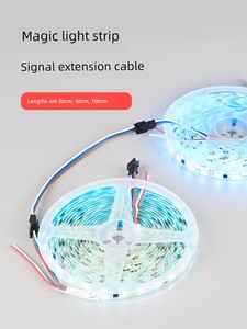 Colorful Led Strip Light Signal Cable Extension Connector Full-Color Flowing Led Three-Wire Four-Wire Male-Female Connec