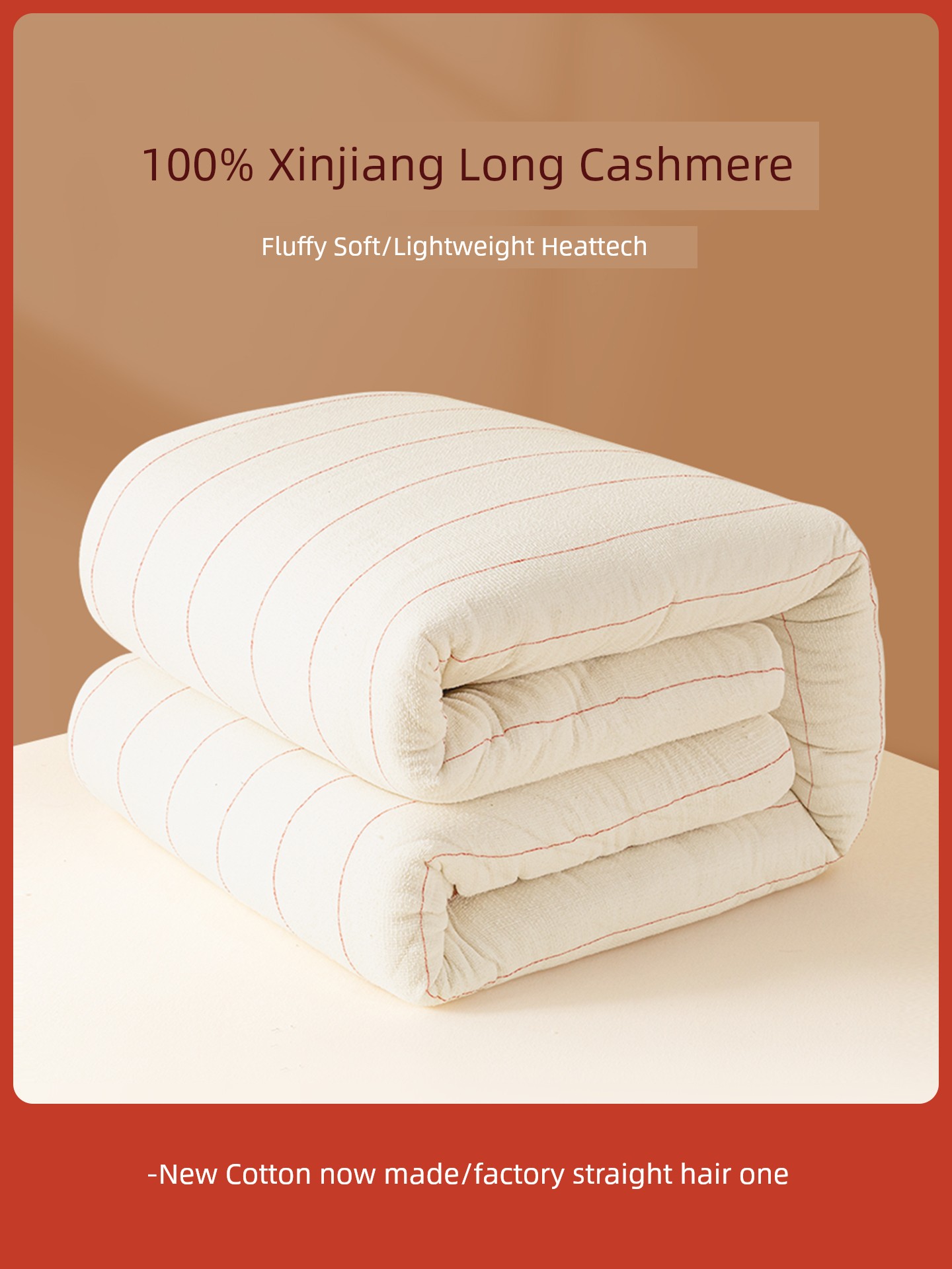 Xinjiang Long-Staple Cotton Flower Duvet Insert Cotton Mattress Quilt Student Dormitory Spring and Autumn Winter Duvet Handmade Quilt Bottom