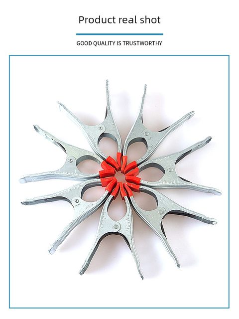 A-shaped clip 4 inch 6 inch 7 inch 9 inch woodworking fixing clip A-shaped clip manual clip strong spring clip stone clamp