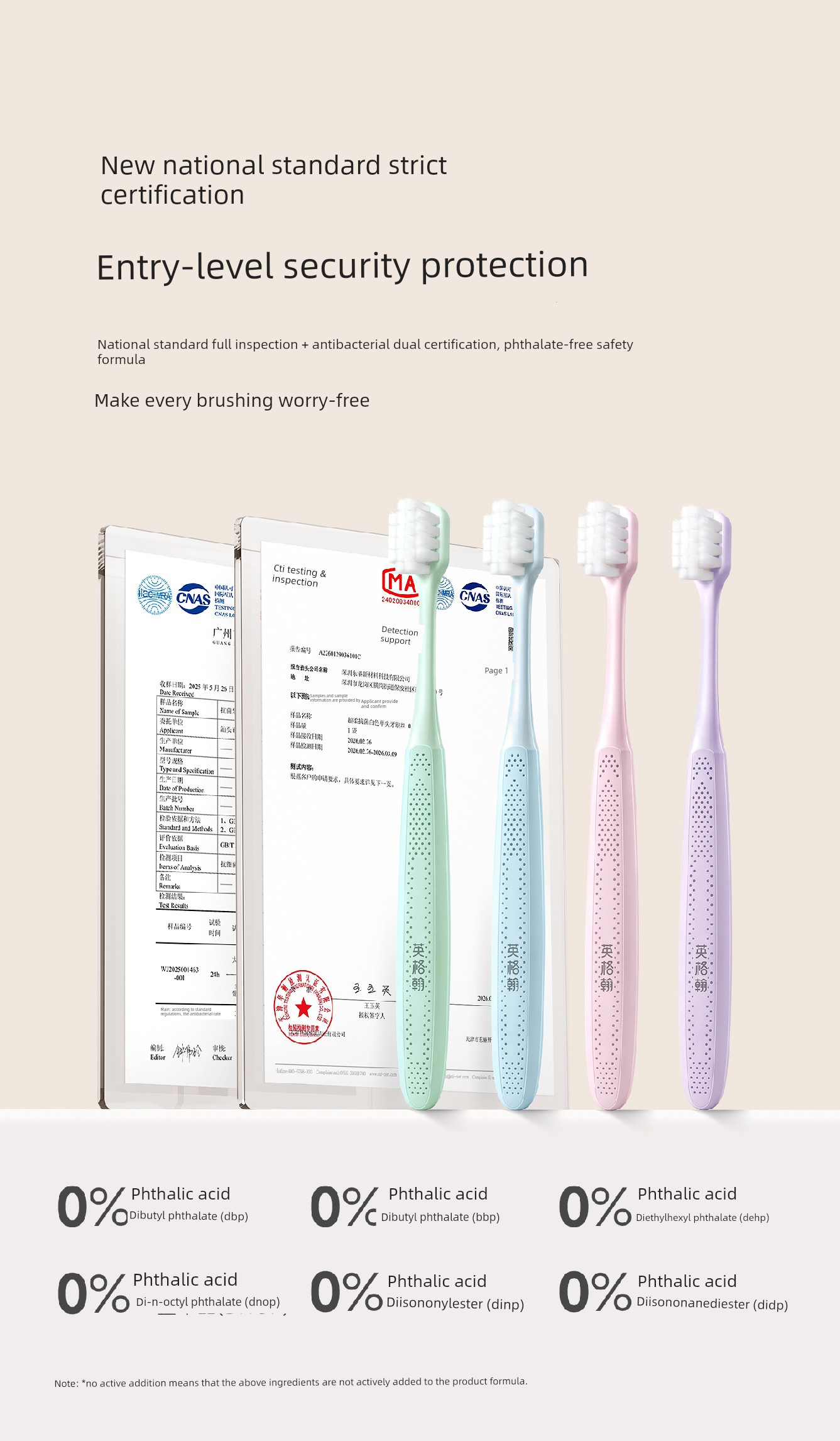 Inghen Cloud Soft Antibacterial Gum-Protecting Soft Bristle Toothbrush with Ultra-Fine Bristles, Wide Head, Anti-Slip Design, Specially Designed for — 7