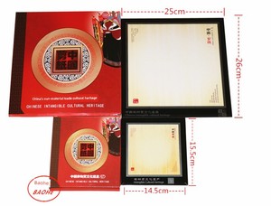 Chinese Style Featured Paper-Cut Photo Frame Decoraive Hangings DIY Paper-Cut Works with Gift Box Decorative Portable A4