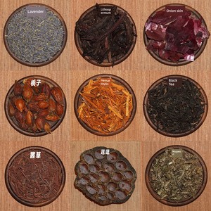 Natural Dye Handmade Tie-Dye Plant-Dyed Silk Scarf DIY Scarf Printing and Dyeing Batik Material Set New Product