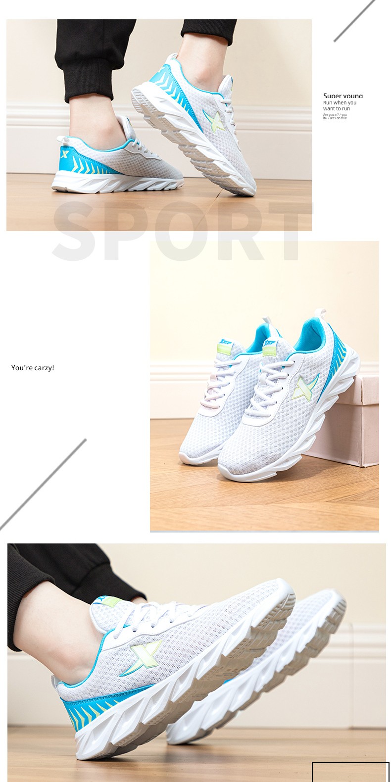 Tebu Black Autumn Mesh Breathable Kids Sneaker — 20