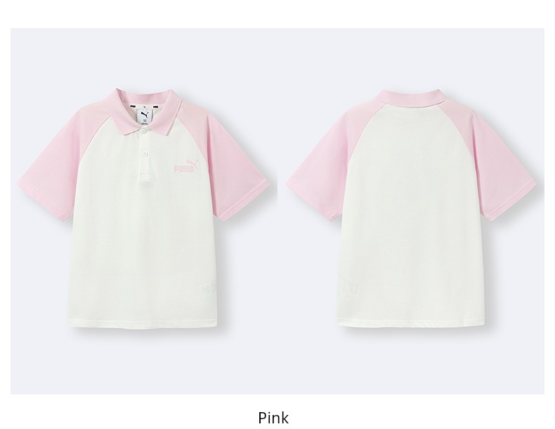 Puma Official Children's Clothing New Summer Short-Sleeved T-Shirt Polo Shirt Fashionable Lapel Sports Top — 37