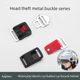 Electric vehicle safety helmet with buckle motorcycle helmet accessories hat buckle lock buckle latch male and female universal belt