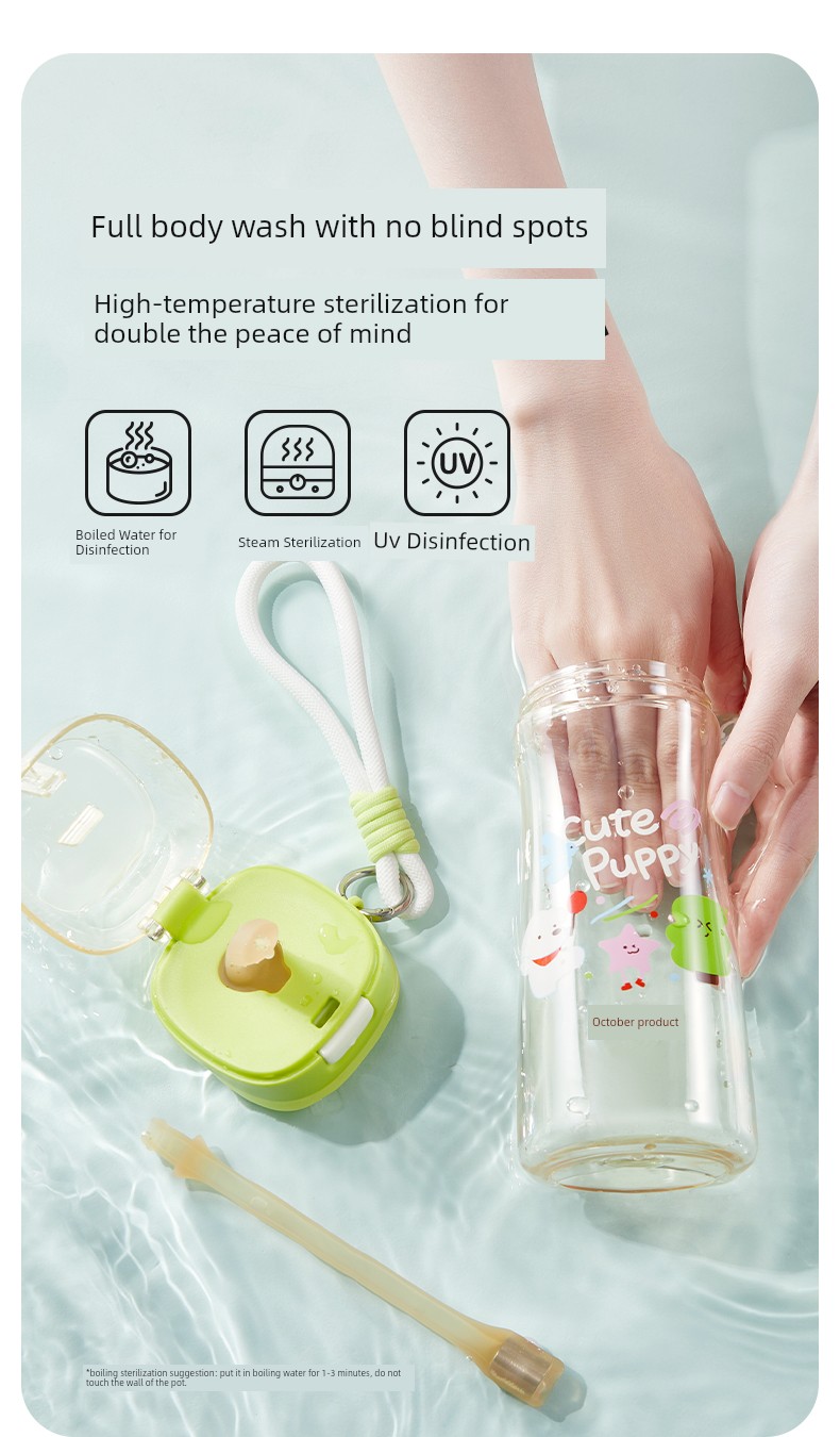 October Crystal Maternity Straw Cup for Labor and Delivery, Gravity Ball Ppsu Adult Maternity Postpartum Special Water Cup — 14