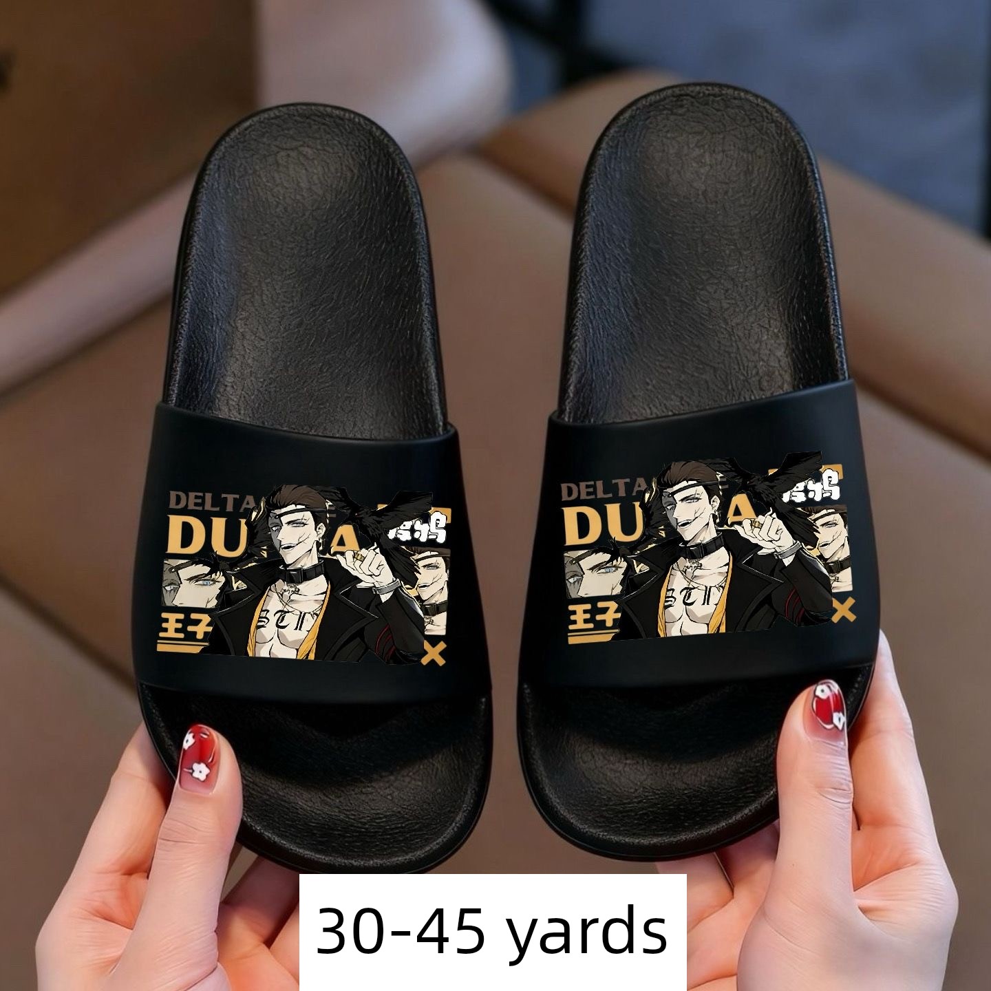Delta Action Weilong Children's Slippers Summer Non-Slip Soft-Soled Boys' Cartoon Home Bathing Slippers for Older Children — 11