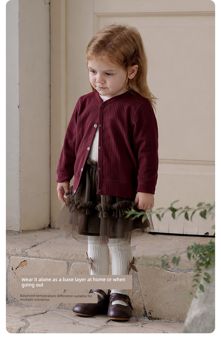 BabyLove Baby Cardigan Spring & Fall Long Sleeves Baby and Infants Coat Elastic Outerwear Casual Tops Minimalist Easiest for Match — 7