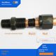 Hydraulic transition carbon steel sleeve passes through 2/3/4/6 minutes-10/12/14/16/18/20/22MM copper pipe joint