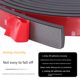 3M self-adhesive rubber strip glass shock absorber buffer strip back glue seal strip anti-slip wear-resistant compaction flat strip