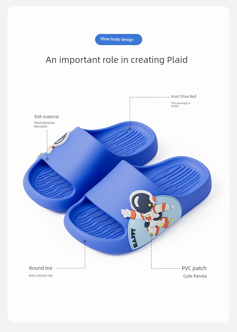 Kids Slippers Boys Summer Girls Non Slip Shit Feeling 2025 New Arrival Home Girl Baby Sandals Bathroom — 4