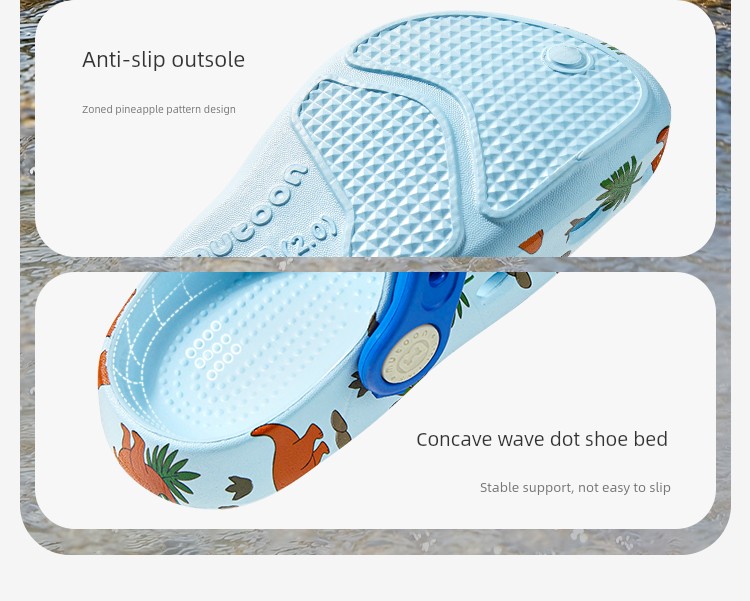 Children's Slippers for Indoor Use, New Summer Style for Boys, Clogs for Kids, Outdoor Sandals for Girls, Beach Shoes — 31