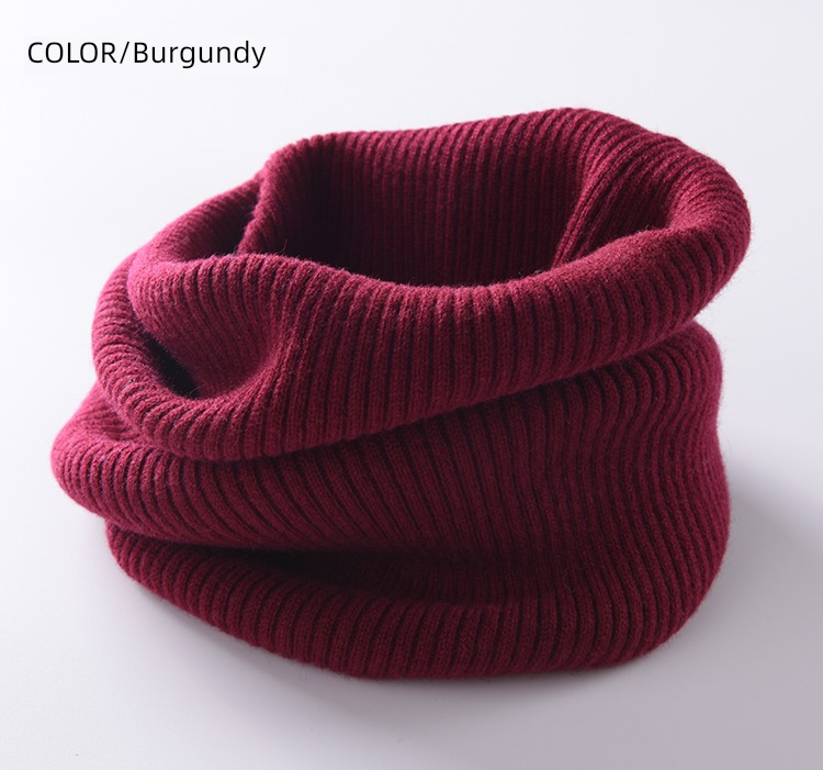 Pure cashmere winter thickening Versatile Cervical spine protection scarf