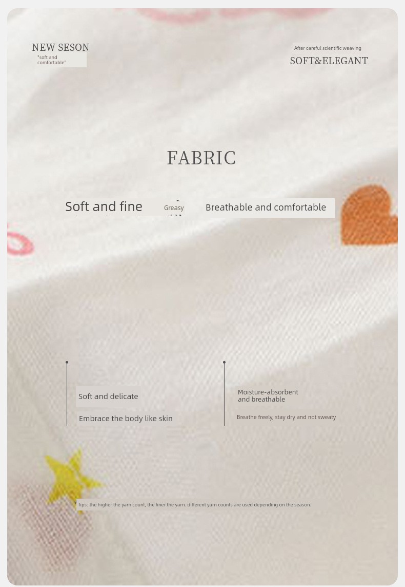 All-Cotton Imported New Pure Cotton Gauze Cute Teddy Maternity Pajama Set, Thin Style Postpartum Nursing Sleepwear Set — 7