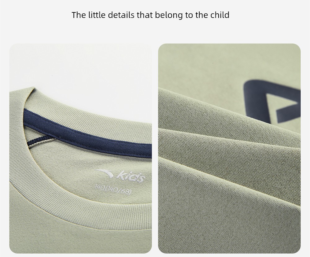 Easy-To-Wash T-Pro Anta Children's T-Shirt for Boys, Summer Sports Quick-Dry Short-Sleeve 2026 New Outdoor Breathable Short T-Shirt — 40
