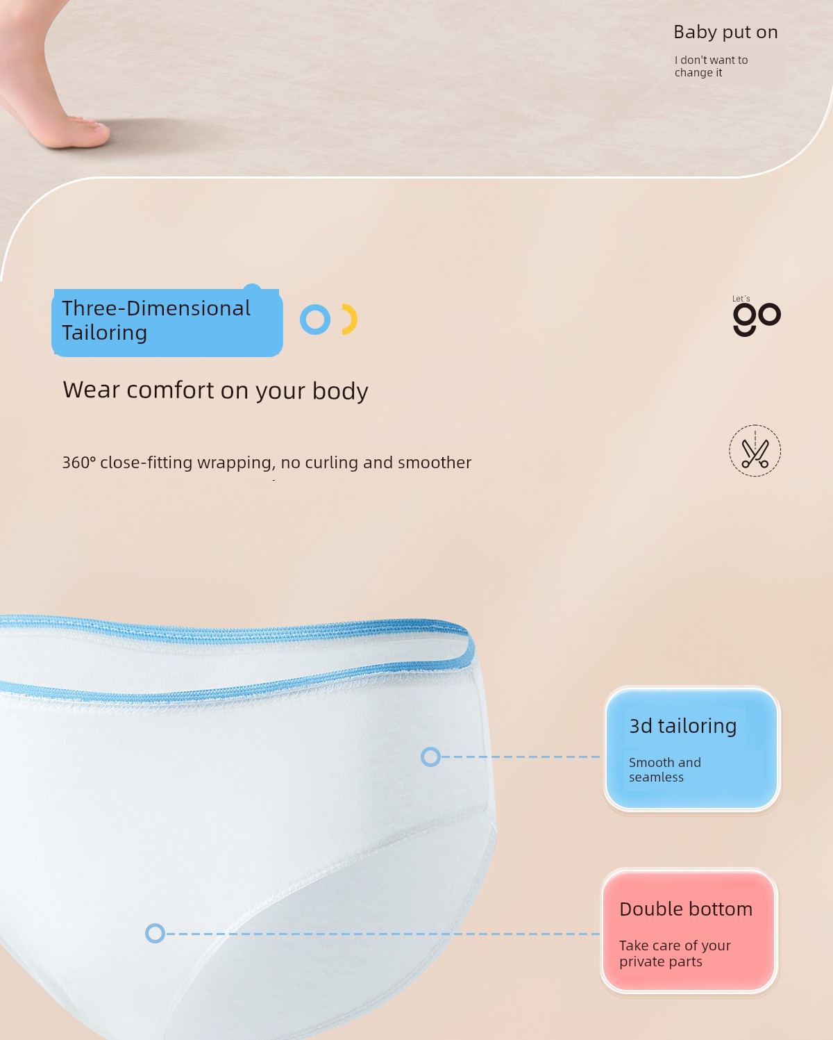 Disposable Underwear for Postpartum Women, Pure Cotton, Postpartum Travel, No-Wash, Daily Use, Men's Boxer Briefs, Sterile, Large Size — 19