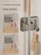Mop hook without hole punching bathroom storage tool sticky hook broom hanger powerful adhesive wall hanging mop clip