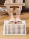 Debris storage basket Household kitchen cabinet toys snacks storage rectangular plastic desktop storage basket