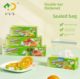 【好易得】家用食品级双筋密封袋冰箱收纳袋冷藏冷冻均可双层保鲜