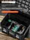Green Forest Multifunctional Electric Hardware Tool Storage Box Stacking Woodworking Toolbox Industrial Grade Extra Large Large Capacity