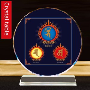 Pharmacist Sanzun Seed Word Buddha Ornament Bodhisattva Portrait Picture Moonlight Suryaprabha Vision Worship Crystal Ta