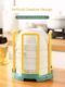 Household retractable bowl rack kitchen cupboard bowls bowls bowls bowls drain rack tabletop plate rice bowl storage rack