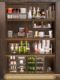 Bathroom mirror cabinet storage box wall hanging lipstick mask finishing box bathroom mirror cabinet oblique cosmetic storage rack