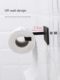Punch-free kitchen special tissue rack roll paper rack hanging frame plastic wrap storage rack toilet paper hook rag bracket