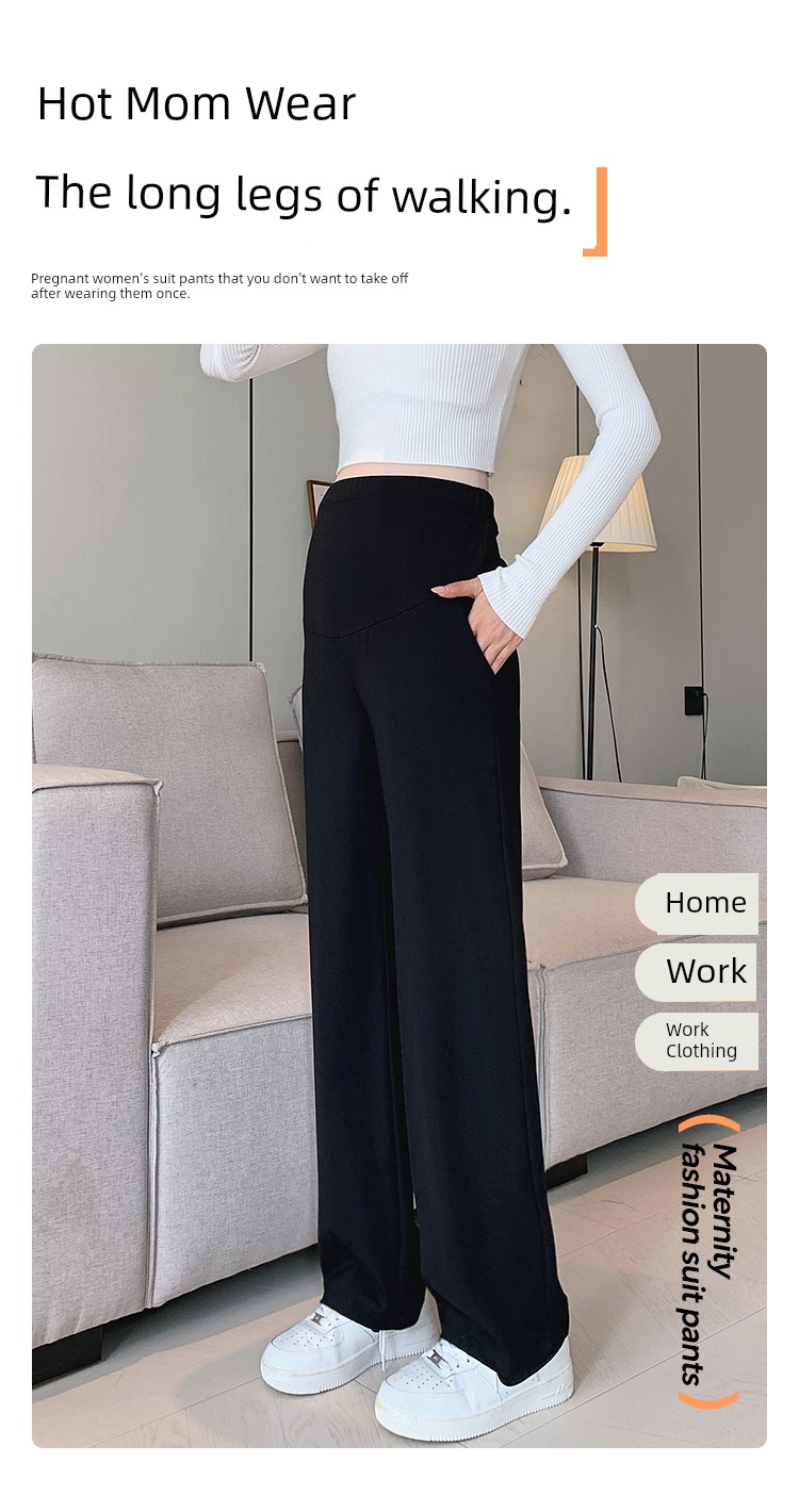 Autumn and Winter Outer Wear Thick Pregnant Women's Pants — 13