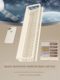 Creamy bathroom rack storage rack bathroom toilet toilet toilet sink wall hanger without punching and anti-dumping storage